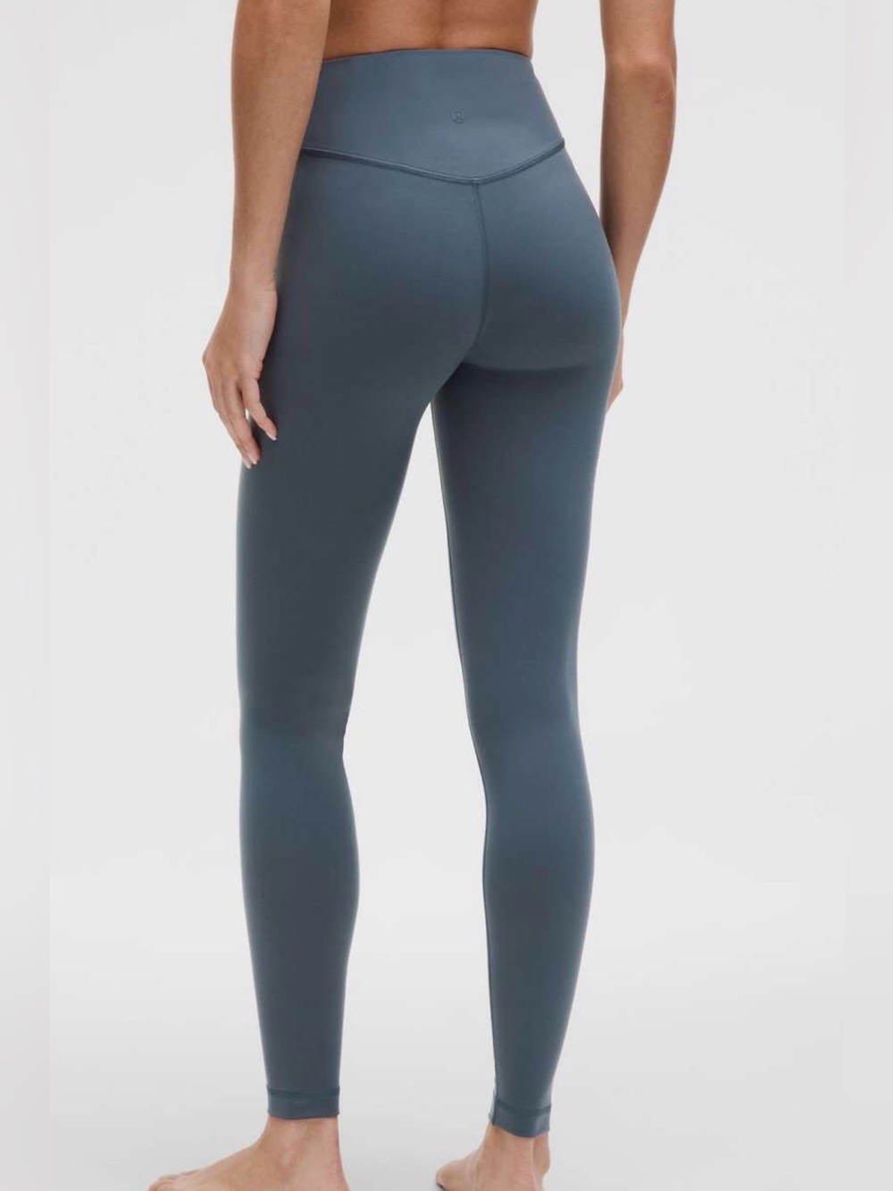 Lululemon Wunder Under SmoothCover High-Rise Tight 28" Iron Blue Size 6